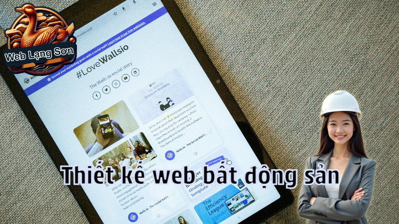 Thiết kế web bất động sản